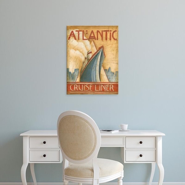Easy Art Prints Ethan Harper's 'Atlantic Cruise Liner' Premium Canvas Art