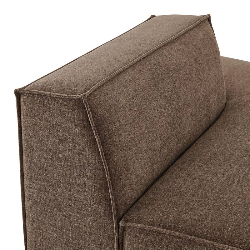 Restore Performance Fabric Upholstered Right-Facing Armless Modular Chaise