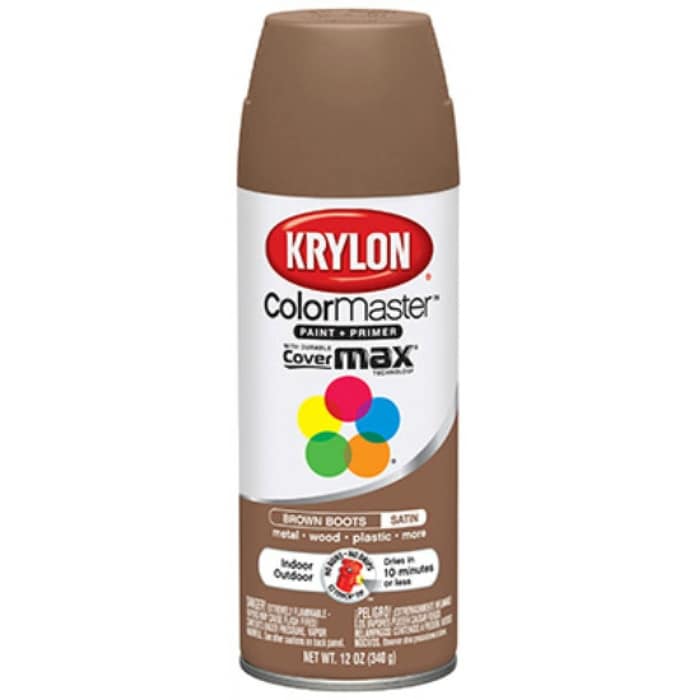 Krylon K05356202 Colormaster Paint Primer 12 Oz Brown Boots Overstock 25548851