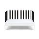 preview thumbnail 3 of 5, Deux Remi Island Crib White/Black