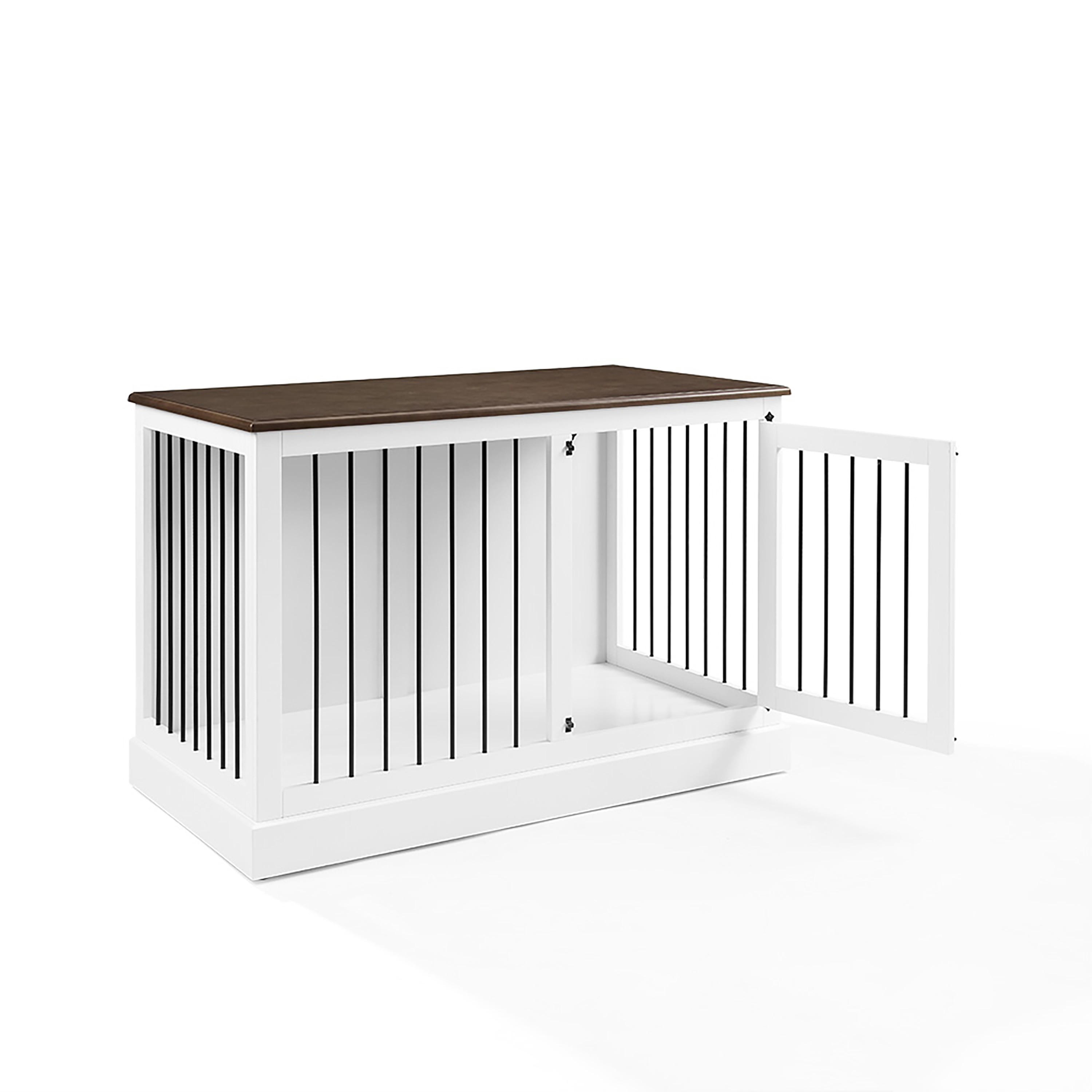 Credenza dog crate discount