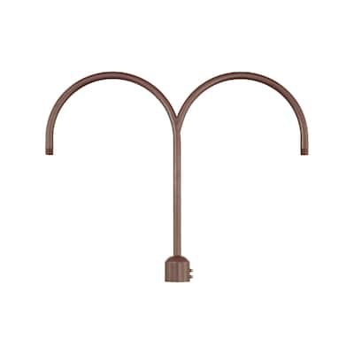 R Series Two Light Post Adapter