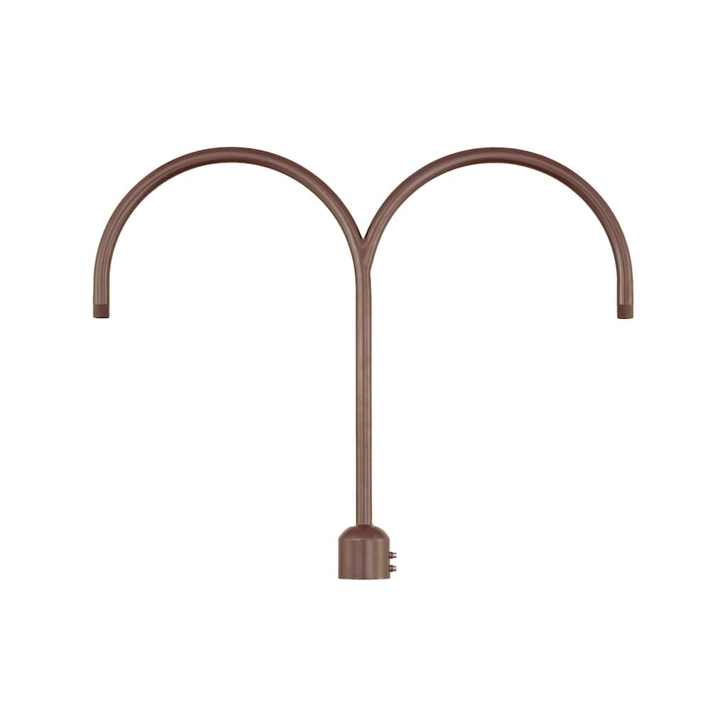 R Series Two Light Post Adapter