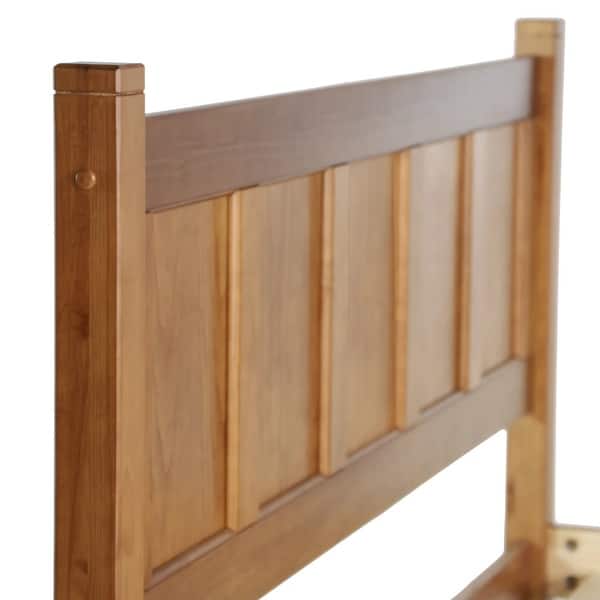 Grain Wood Furniture Montauk Queen Solid Wood Panel Bed - On Sale