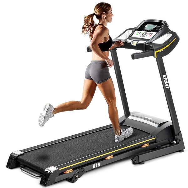 Easy assembly folding electric treadmill motorized running hotsell machine portable motorized power running fitness