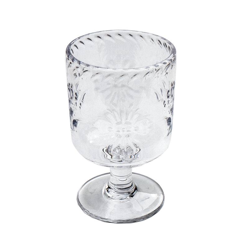 Abode Homewares Talavera Acrylic Wine Glass - 13 oz - Set of 6