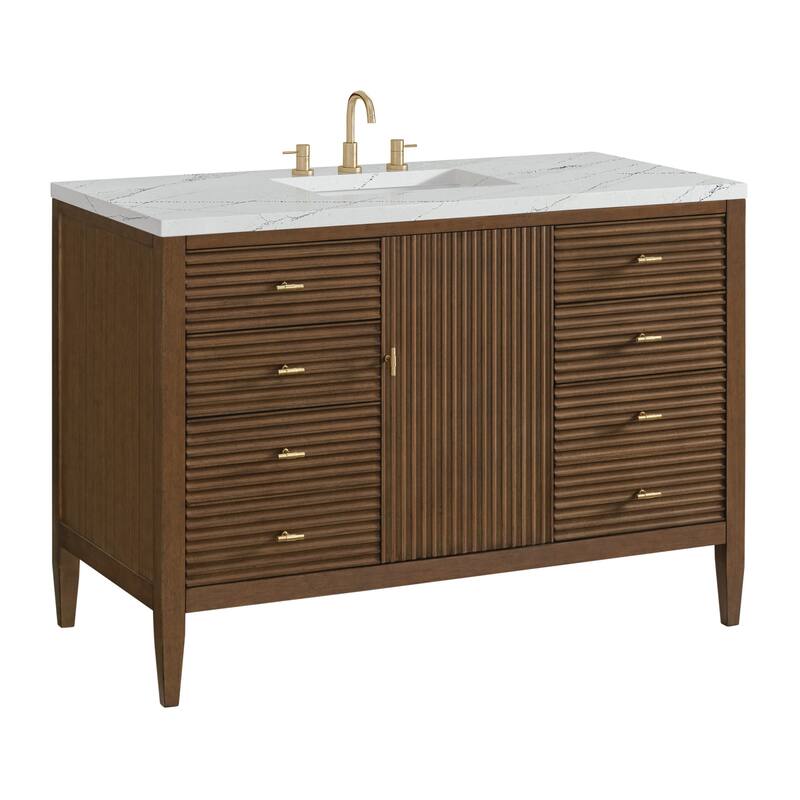 James Martin Vanities 485-V48-3ENC Myrrin 48" Single Basin Wood Vanity