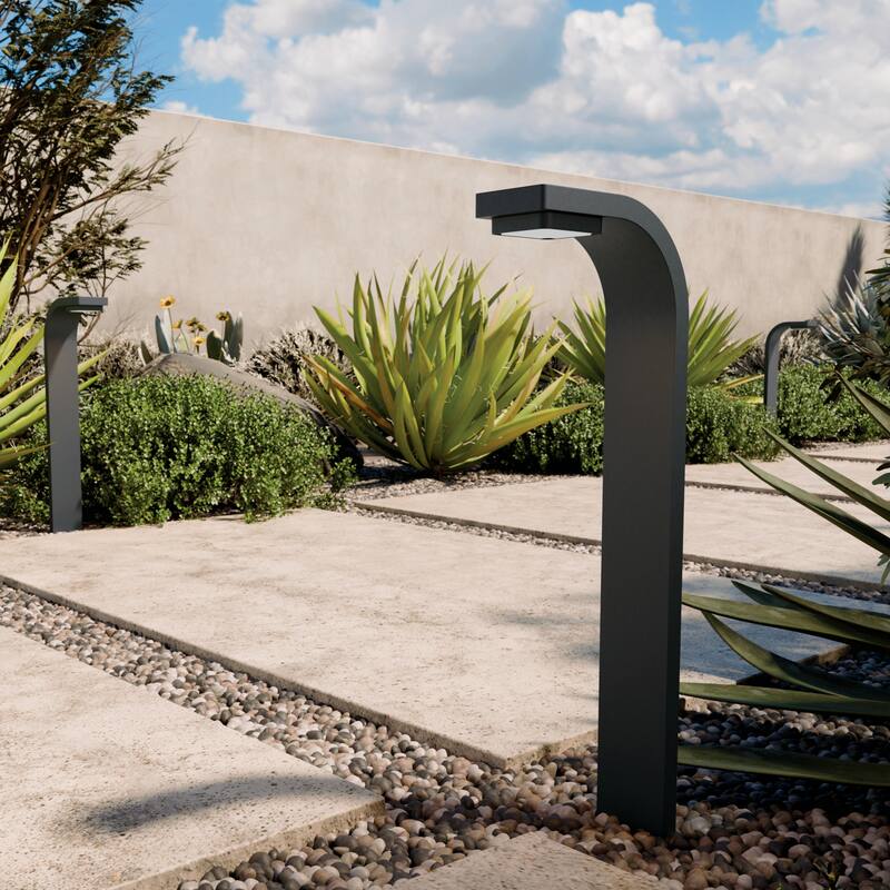 Kichler Lighting 12 Volt 3000K LED 22.5" Curved Path Light in Textured Black - 22.5