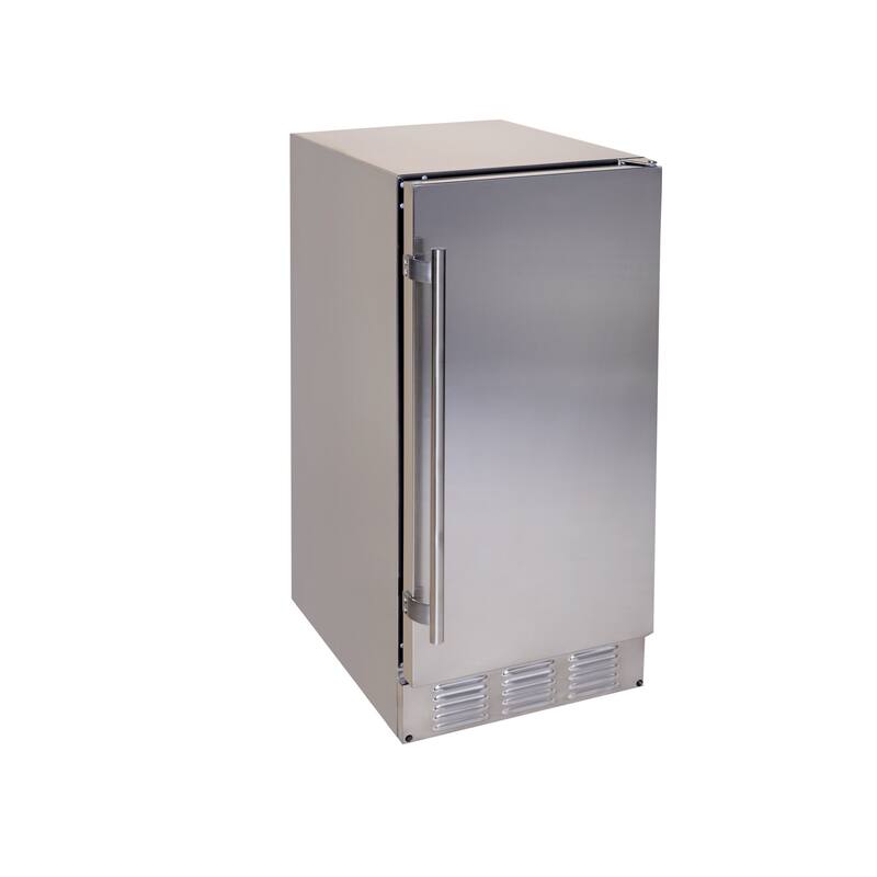 EdgeStar 15 Inch Wide 20 Lbs. Built-In Outdoor Ice Maker with Up to 25
