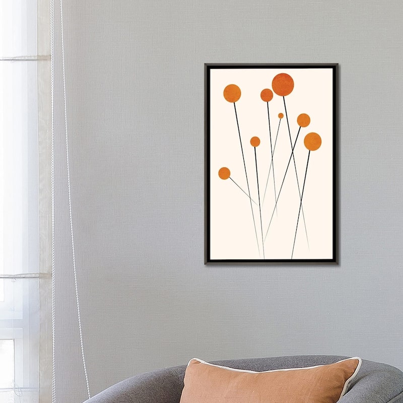 iCanvas "Dreaming Daisies" by Kubistika Framed
