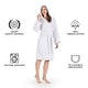 preview thumbnail 17 of 38, Luxury Hooded Terry Cotton Unisex Bathrobe Collection