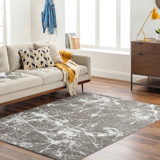 Livabliss Alder Machine Washable Abstract Area Rug