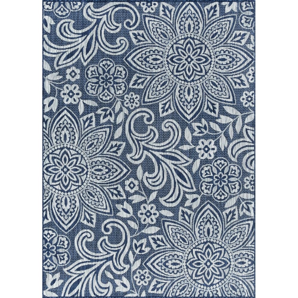 Colonnade Tropical Floral & Botanical Indoor/Outdoor Area Rug