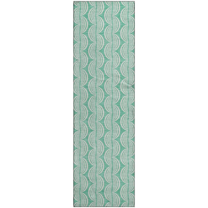 Premium Washable Super Soft Modern Scallop Mayfield Rug
