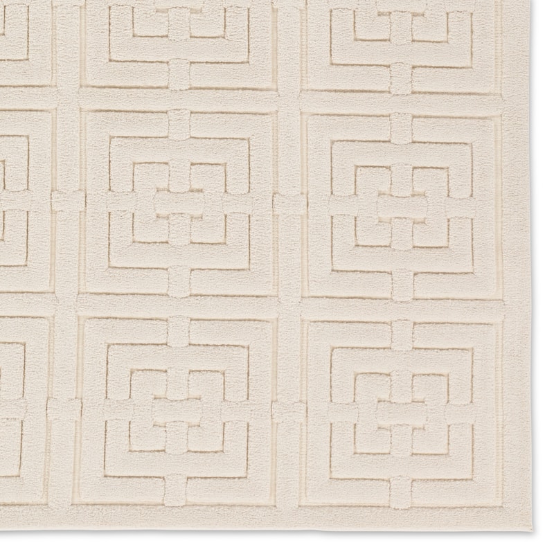 Amente Geometric Cream Rug
