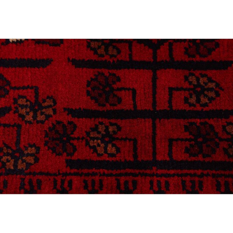 ECARPETGALLERY Hand-knotted Finest Khal Mohammadi Red Wool Rug - 5'0 x 6'6
