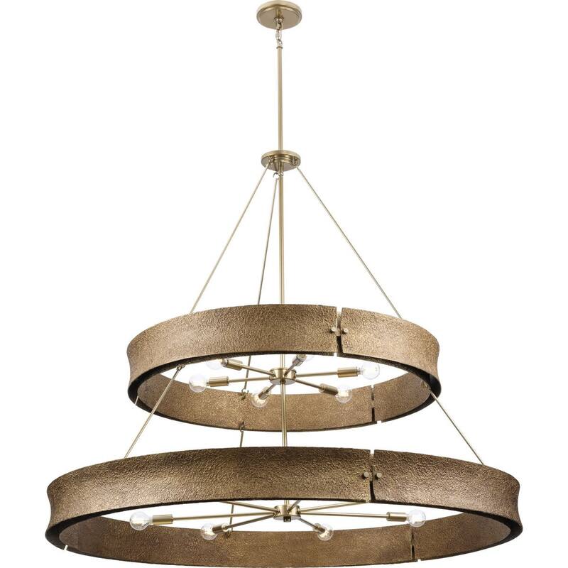 Progress Lighting P400377 Lusail 13 Light 48" Wide Ring Chandelier