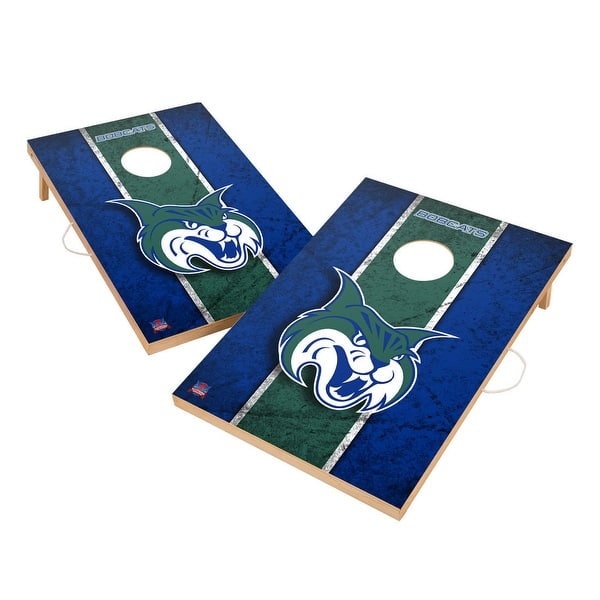 slide 2 of 5, Vintage Georgia College Bobcats Regulation 2x4 Cornhole Set