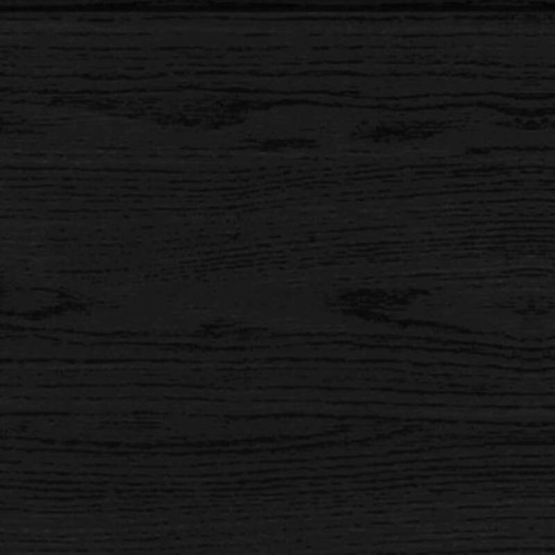 Clayfell Trenton 2-Drawer Nightstand, Set of 2, Modern Side Tables for Bedroom, Brown/Black