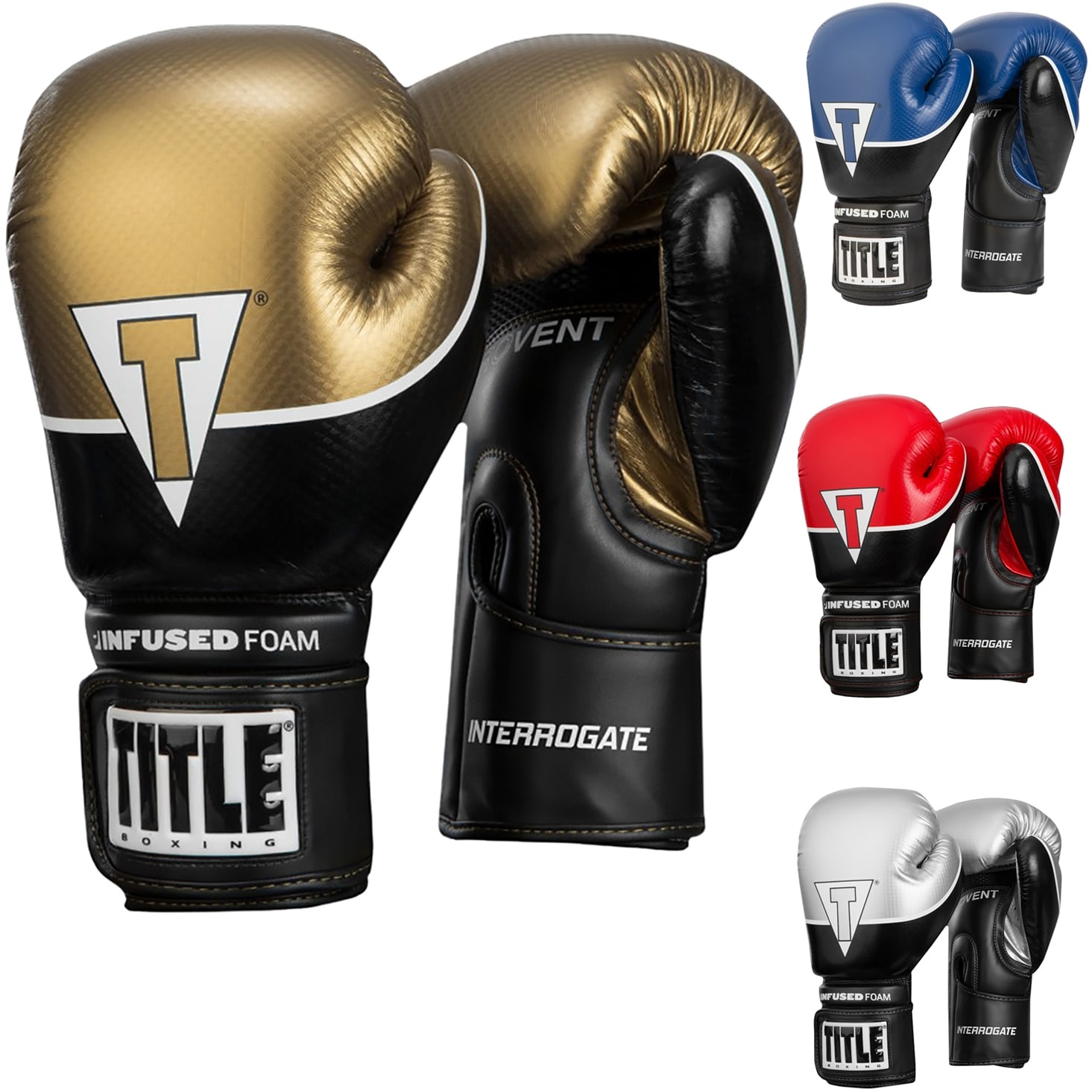 Crusader Title Boxing Infused Foam Training Boxing Gloves