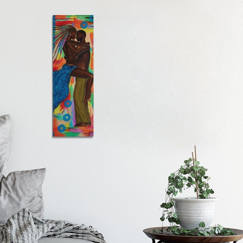iCanvas "Lovers II" by Fred Odle Canvas Print - 36x12x1.5