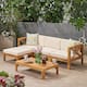 Option Teak+Beige