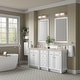 preview thumbnail 45 of 44, James Martin Vanities Bristol 72" Double Vanity, Bright White