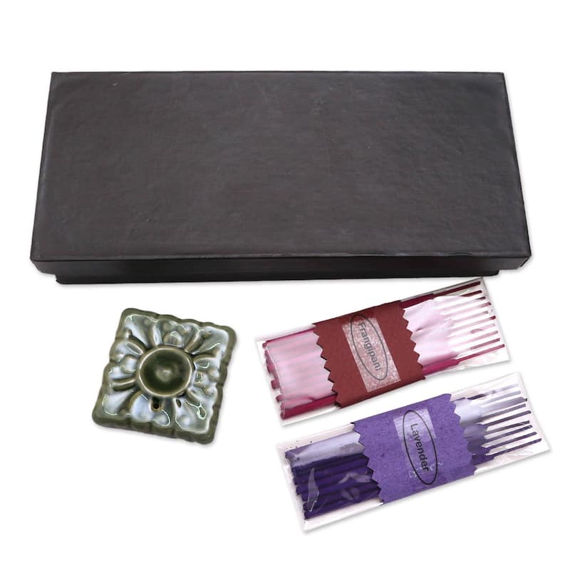 Novica Handmade Bali Flora Aromatherapy Gift Set