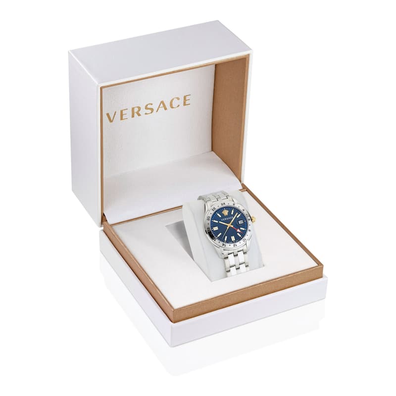 Versace Greca Time GMT Watch