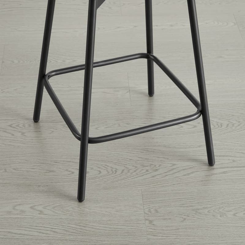 Spruce & Spring Modern 360-degree Swivel Counter Stool with Round Seat