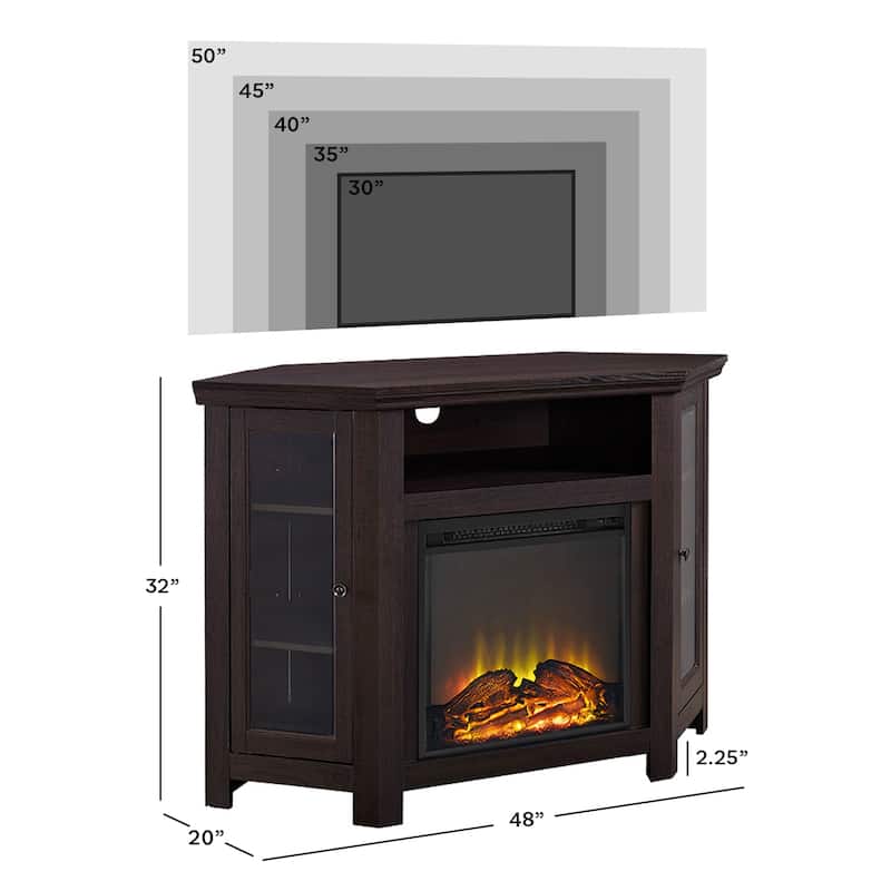 Middlebrook 48-inch Corner Fireplace TV Stand
