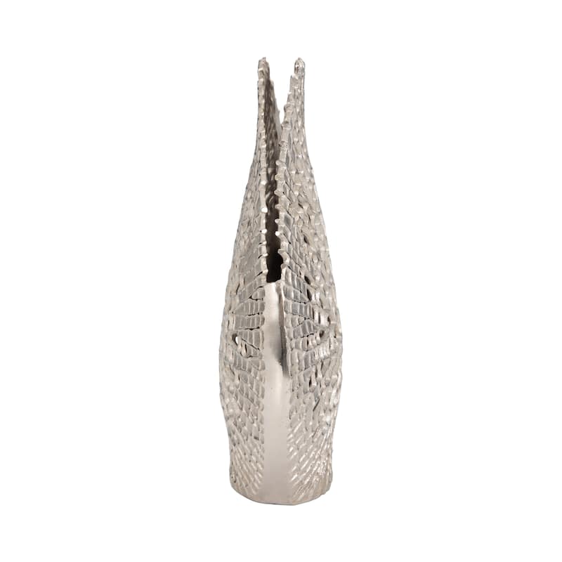 Sagebrook Home Aluminum Vase - Elevate Your Space With Elegant Decor