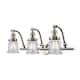 Option Brushed Satin Nickel / Clear