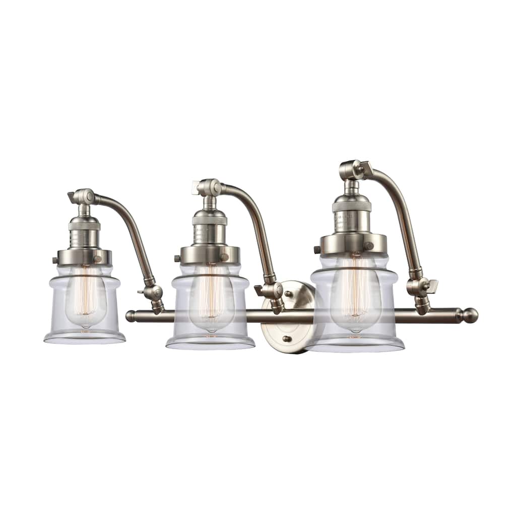 Innovations Lighting Small Canton 3 Light 28" Wide Bathroom Vanity