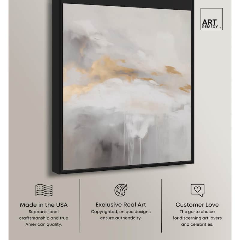 Mellowed Mist I Canvas by Art Remedy