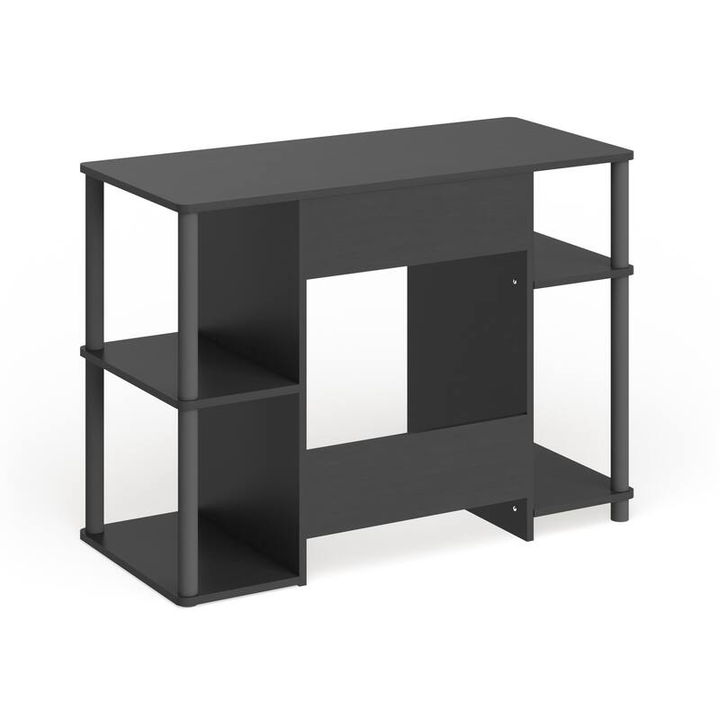 Porch & Den Wanamaker Compact Espresso Computer Desk