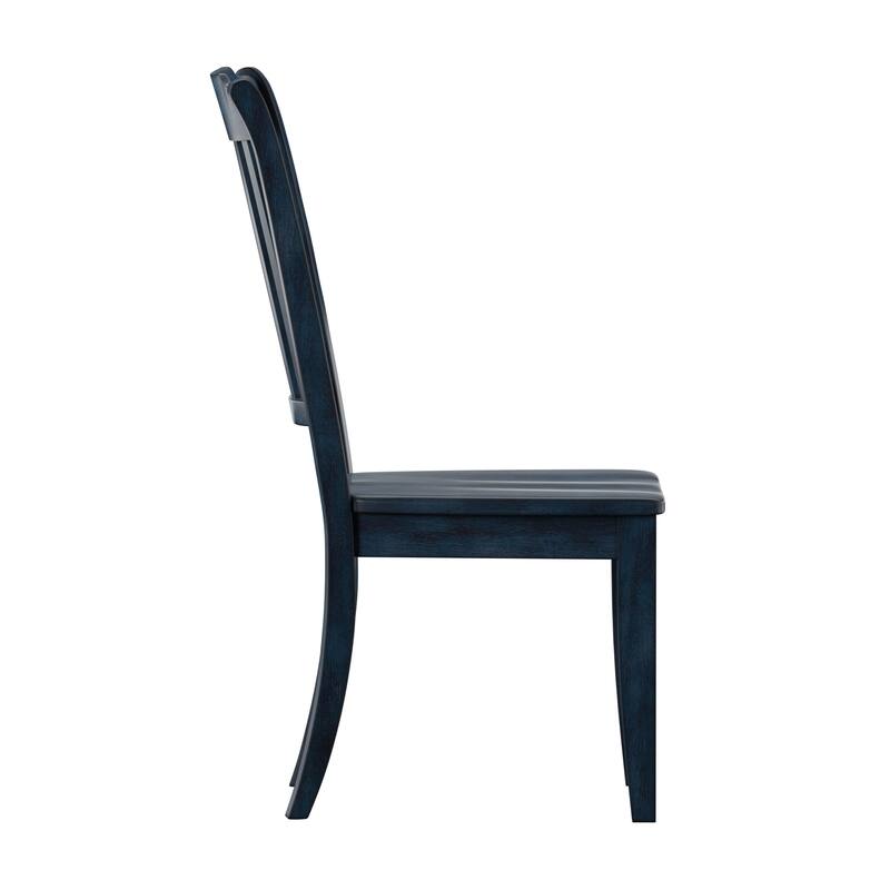 Eleanor Slat-back Wood Dining Chairs (Set of 2) by iNSPIRE Q Classic