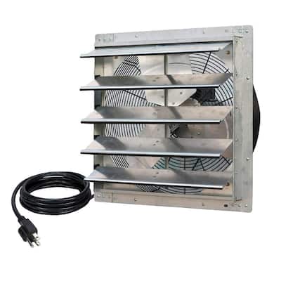 iLIVING 20-inch Variable Speed Shutter Wall-Mounted Exhaust Fan