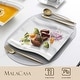 preview thumbnail 4 of 49, MALACASA Flora Porcelain Wavy Modern Dinnerware Set (Service for 6)