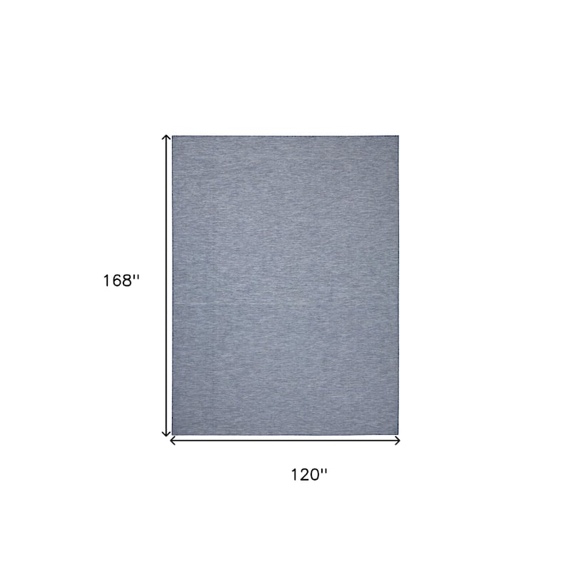 HomeRoots Contemporary Rectangle Outdoor Rug - 10' X 14'