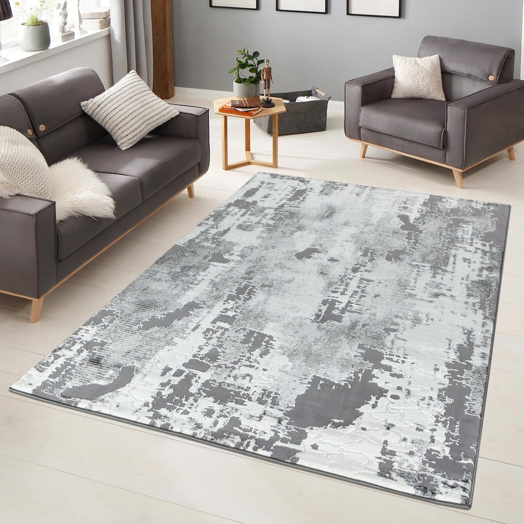 Petra Collection Abstract Area Rug