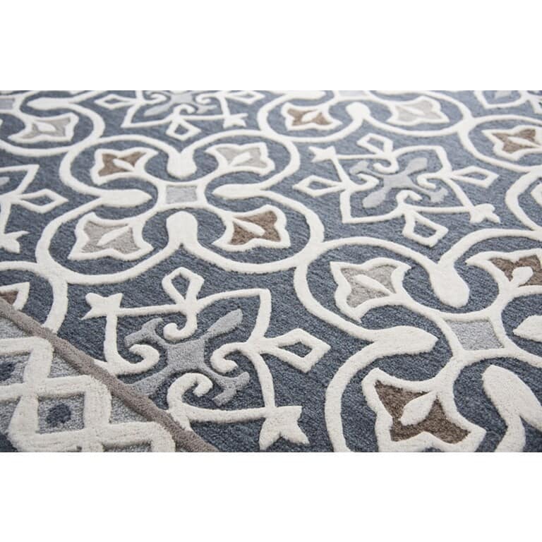 Alora Decor Lavine Hand-tufted Medallion Wool Rug