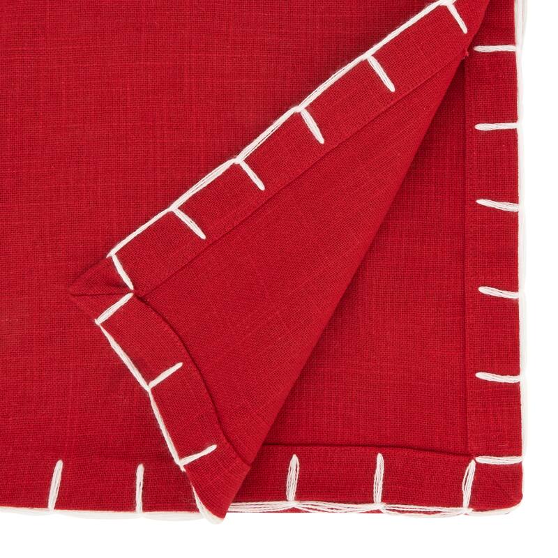 Simple Elegance Chunky Whip Stitch Table Runner