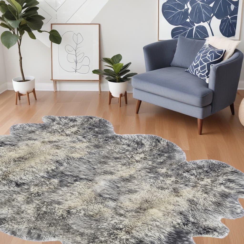 Durable Area Rug - 72' X '60' X '2