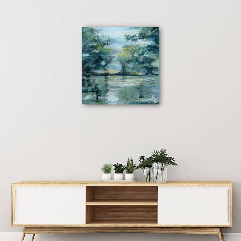 Lakeside Vista By Studio Arts Canvas Art Print