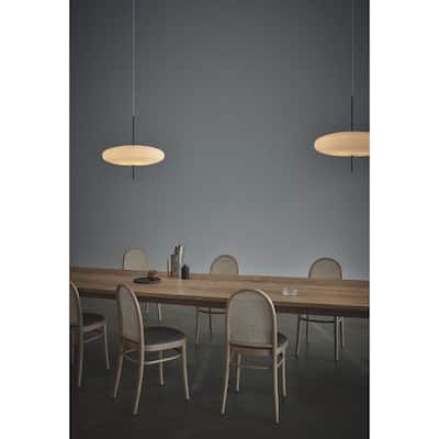 Gino Sarfatti Ceiling Pendant Lamp - H21.7" x 19.7" ⌀