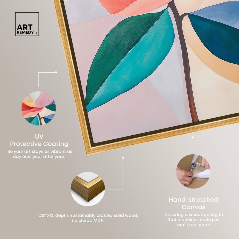 Magnolia in Color I Canvas by Art Remedy