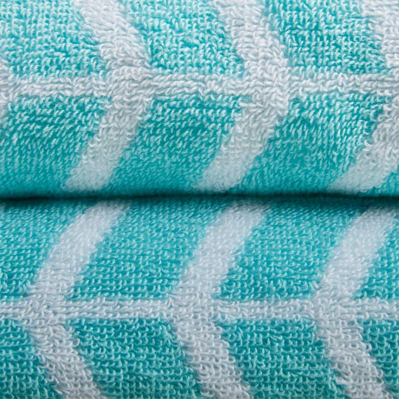 Intelligent Design Laila Cotton Jacquard Bath Towel 6 Piece Set