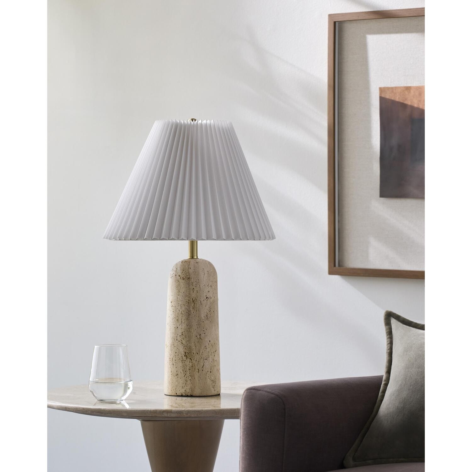 Livabliss x Galey Alix Autumn Laurel Modern Table Lamp