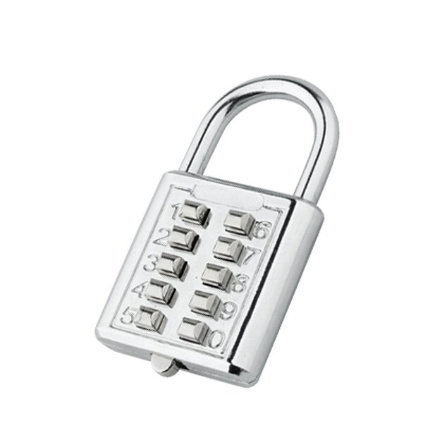 5 Digit Luggage Metal Combination Padlock Backpack Lock Silver Tone On Sale Bed Bath Beyond 38351449
